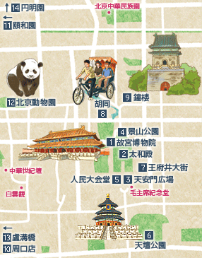 北京｜北京地図