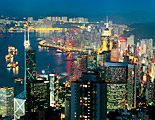 香港｜ビクトリアピーク 夜景