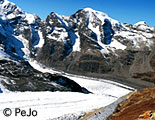スイス東部｜ベルニナアルプスとペルス氷河