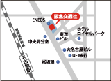 トラピックス・クリスタルハート日石名駅ビル 5階受付センターMAP