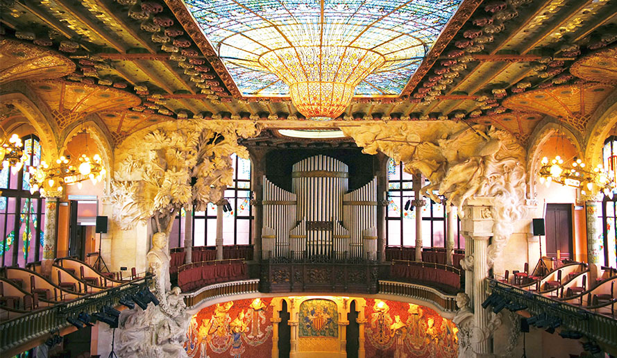カタルーニャ音楽堂とサン パウ病院 スペイン 世界遺産 阪急交通社