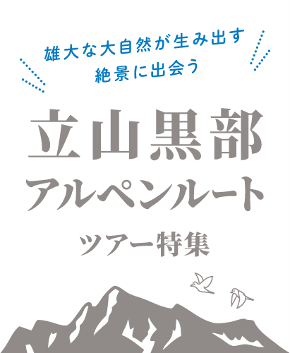 関西発】立山黒部アルペンルートツアー・旅行特集｜阪急交通社