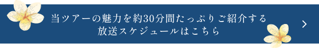 当ツアーの魅力を約30分間たっぷりご紹介する放送スケジュールはこちら