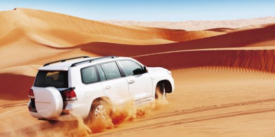 砂漠ドライブ